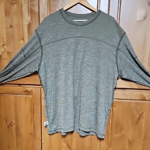 Bass Pro Shop Ascend Sun Protection Olive Long Sleeve Fishing Tee - XXL